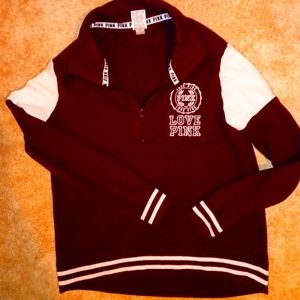 Victoria Secret Pink Campus Fleece Pullover